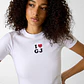T-shirt Justa GJ Branco - Guess Jeans - vignette 3