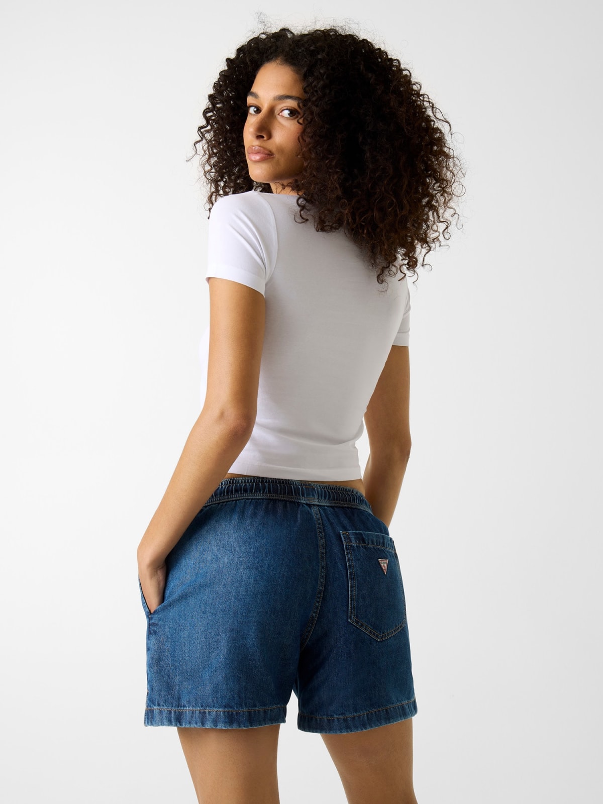 T-shirt Justa GJ Branco - Guess Jeans 2