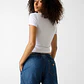T-shirt Justa GJ Branco - Guess Jeans - vignette 2