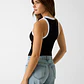 Top de Cavas Preto e Branco - Guess   - Thumbnail 3