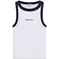 Top de Cavas Branco e Azul - Guess - Miniatura 5