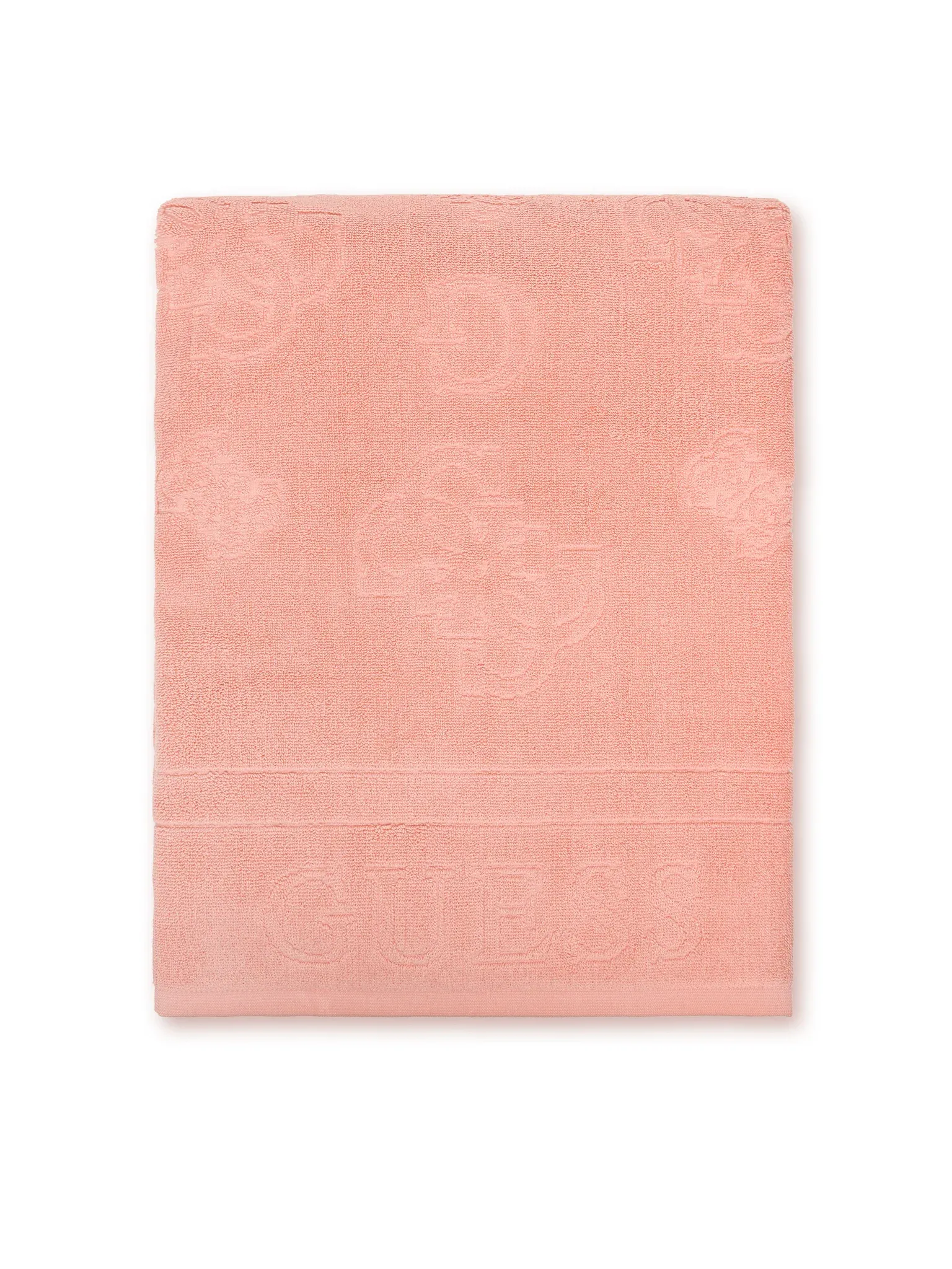 Toalha Logo Gravado Rosa - Guess 2