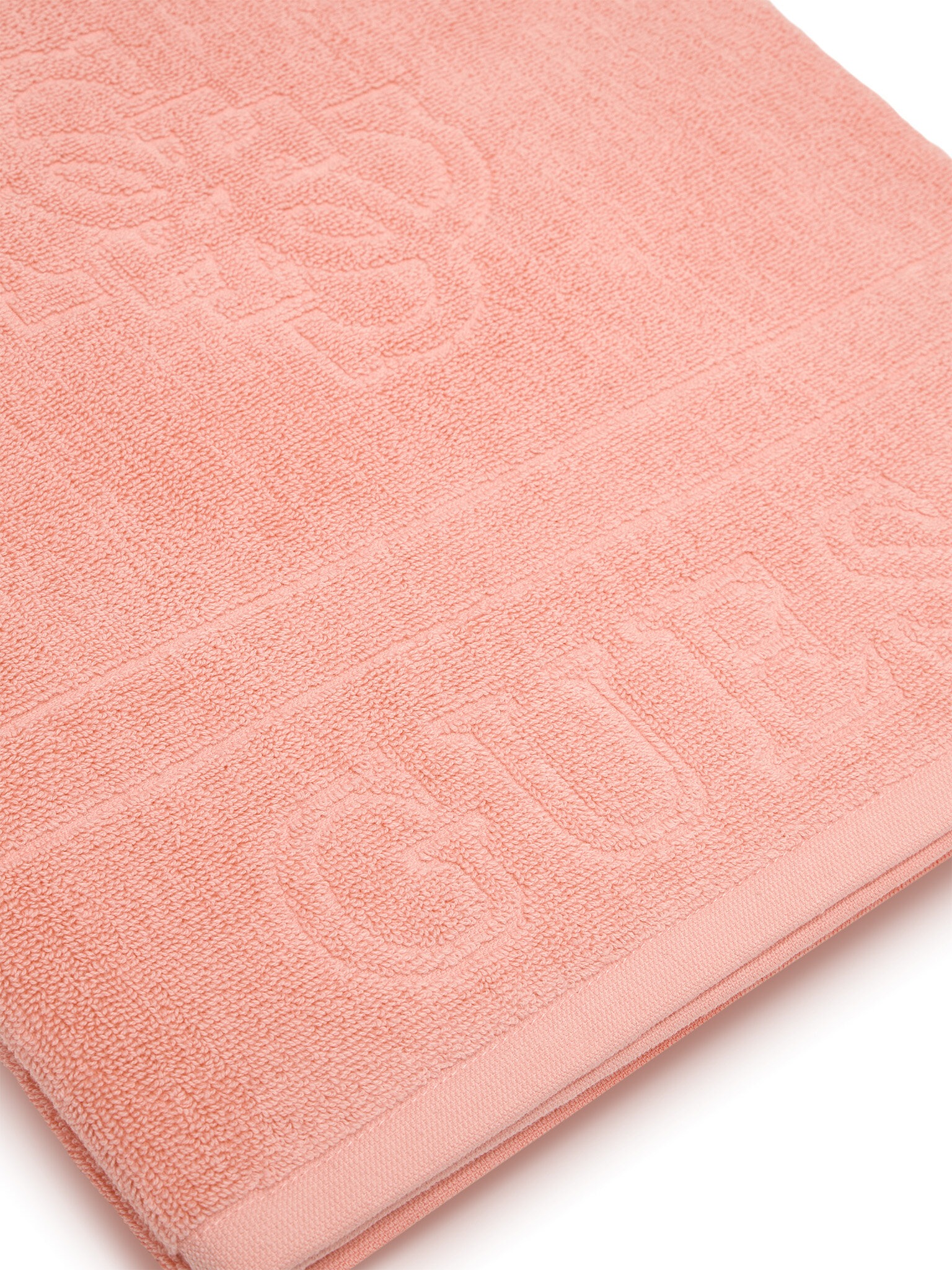 Toalha Logo Gravado Rosa - Guess 3