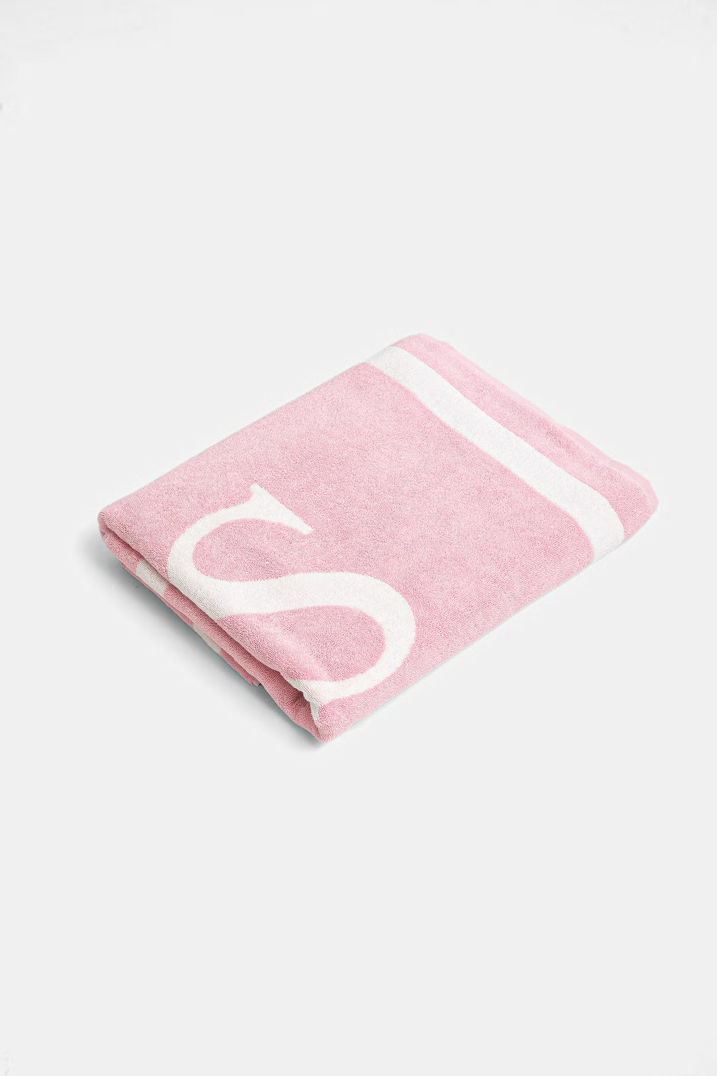 Toalha Lettering Rosa Claro - Guess 3