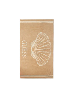 Toalha Concha Bege  - Guess 