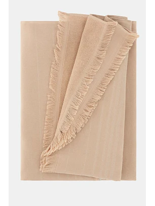 Toalha com Lurex Bege - Guess 