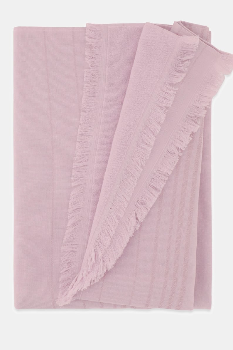 Toalha com Lurex Azul Rosa - Guess  2