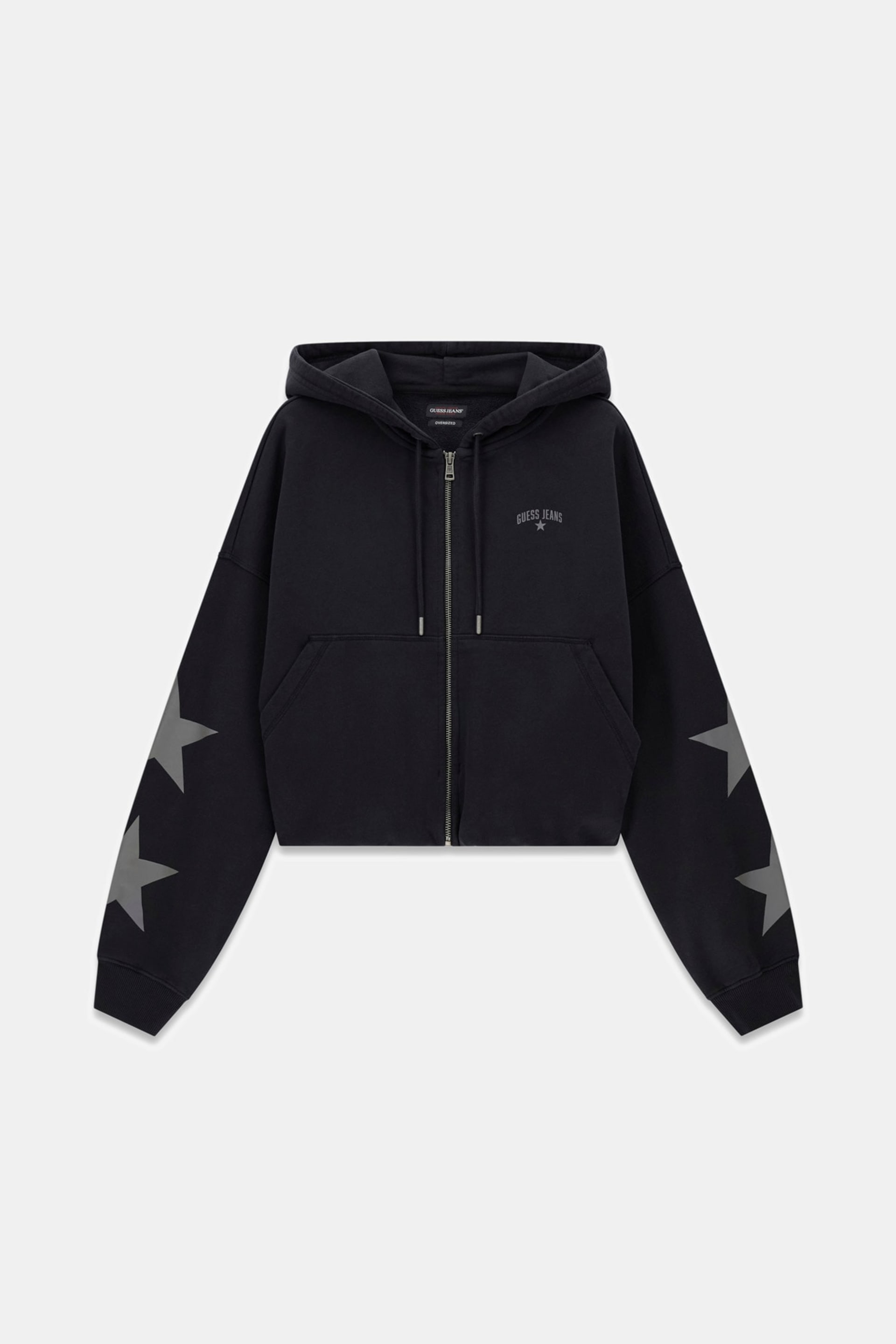 Casaco Desportivo com Estrelas Preto - Guess Jeans 5