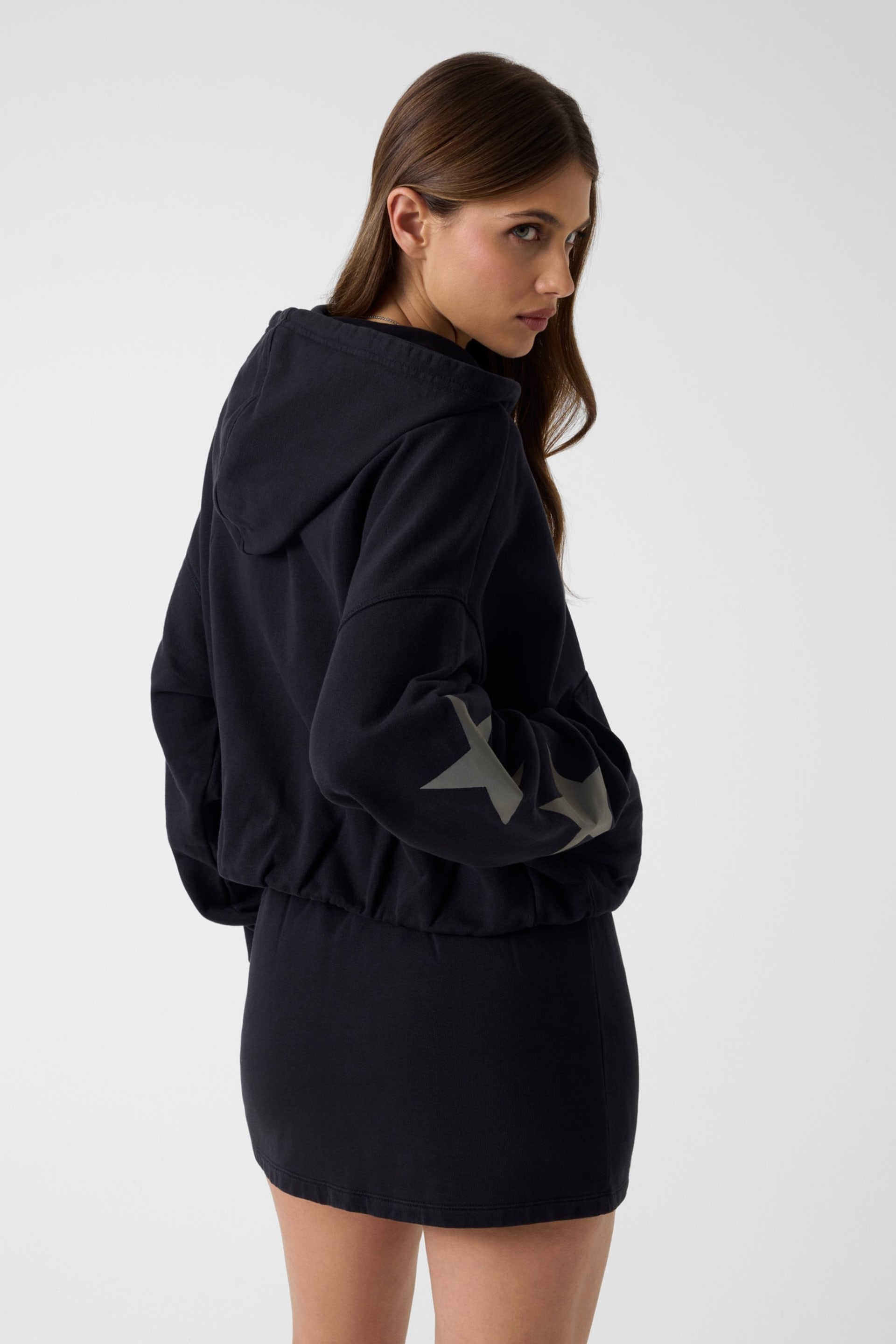 Casaco Desportivo com Estrelas Preto - Guess Jeans 2