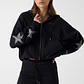 Casaco Desportivo com Estrelas Preto - Guess Jeans - vignette 1