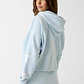 Casaco Desportivo com Estrelas Azul Claro - Guess Jeans  - Miniatura 3