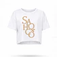 T-shirt + Lenço Estampada Bege - SAHOCO - Thumbnail 2