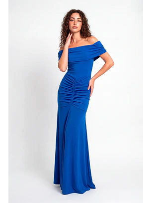 Vestido Comprido Azulão - SAHOCO