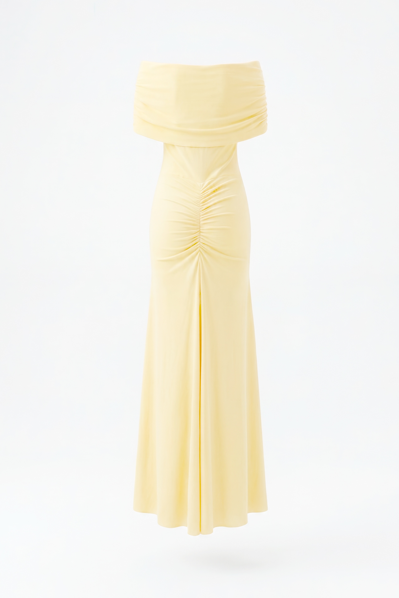 Vestido Comprido Marea Amarelo Pastel - SAHOCO 5