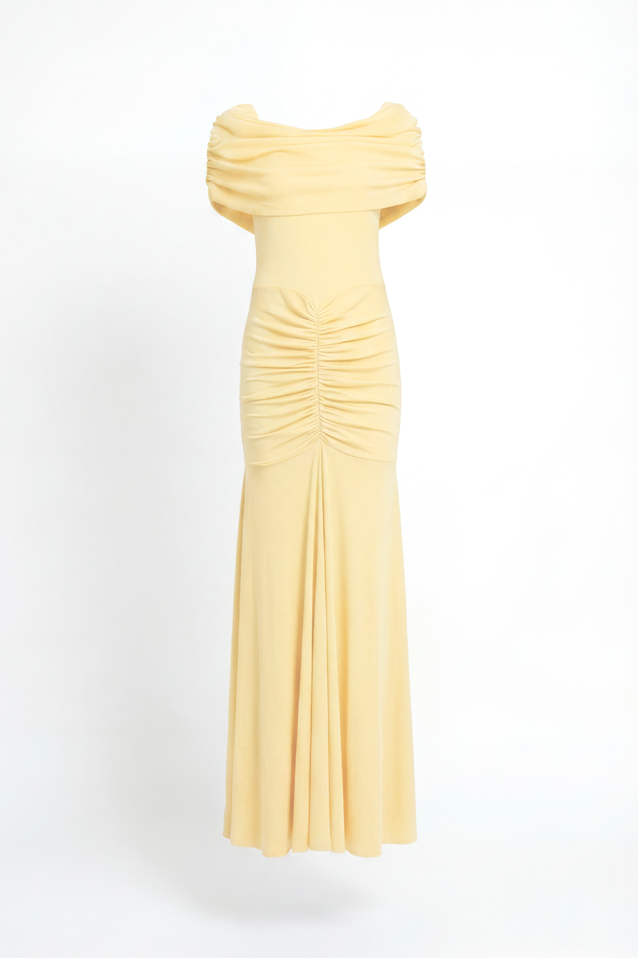 Vestido Comprido Marea Amarelo Pastel - SAHOCO 3