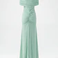 Vestido Comprido Marea Verde Pastel - SAHOCO - thumbnail 4