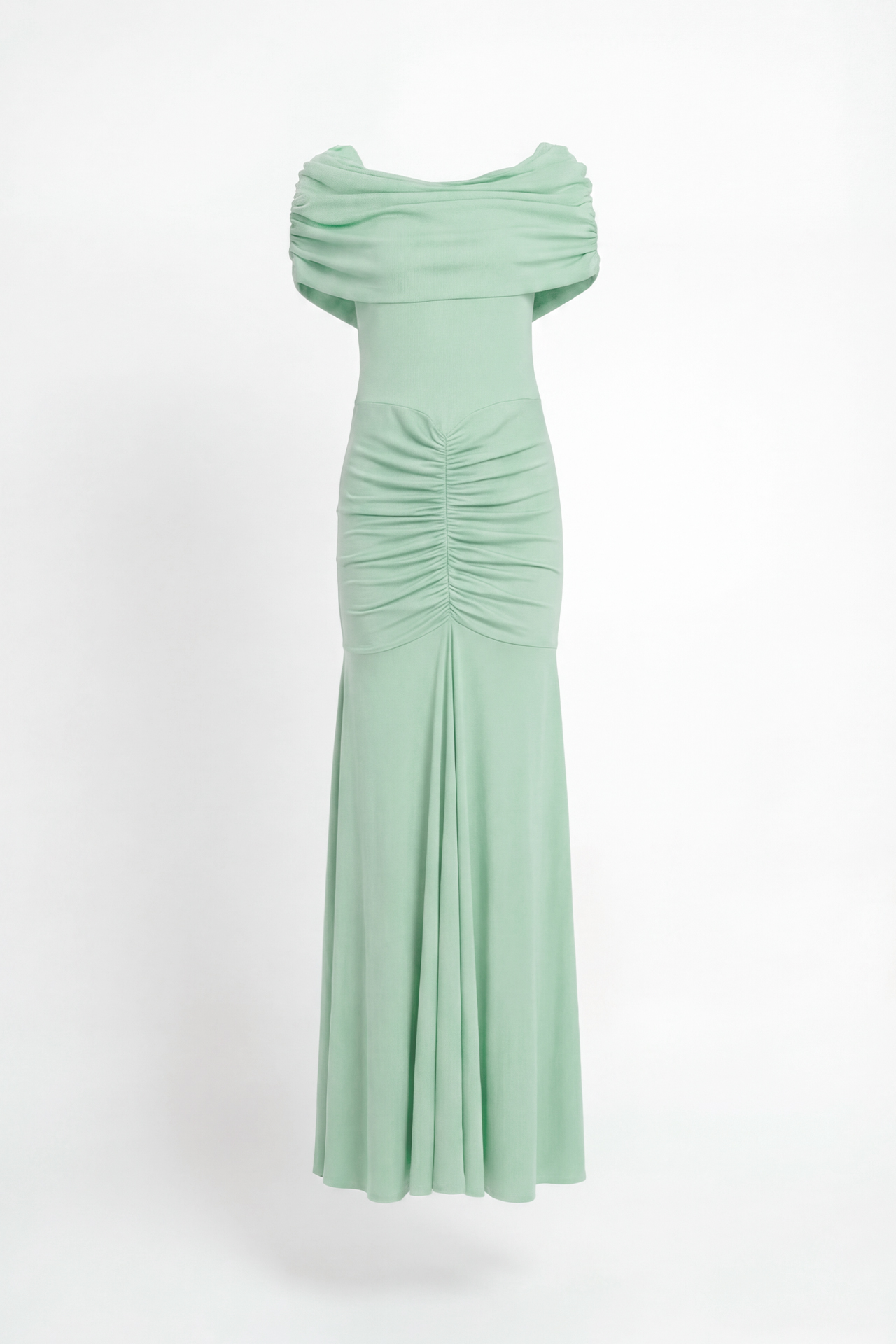 Vestido Comprido Marea Verde Pastel - SAHOCO 3