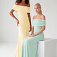 Vestido Comprido Marea Verde Pastel - SAHOCO - thumbnail 5