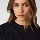 T-shirt Básica Boxy Mini Triângulo Preto - Guess Jeans - Miniatura 2
