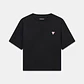 T-shirt Básica Boxy Mini Triângulo Preto - Guess Jeans - Miniatura 4