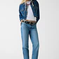 Casaco em Ganga com Capuz Cinza - Guess Jeans - vignette 3