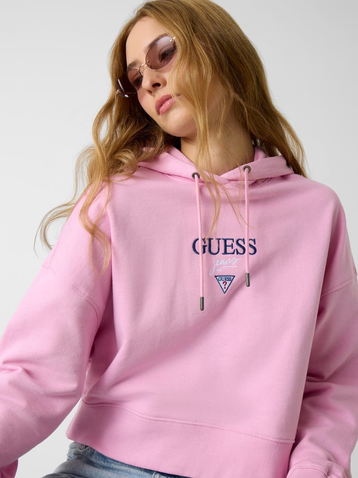 Sweat Baker Rosa - Guess Jeans  5