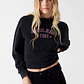 Sweat Preto Carbono - Guess Jeans  - Thumbnail 1