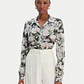 Camisa CLOUIS Estampa Magnolia Azul - Guess  - Thumbnail 1