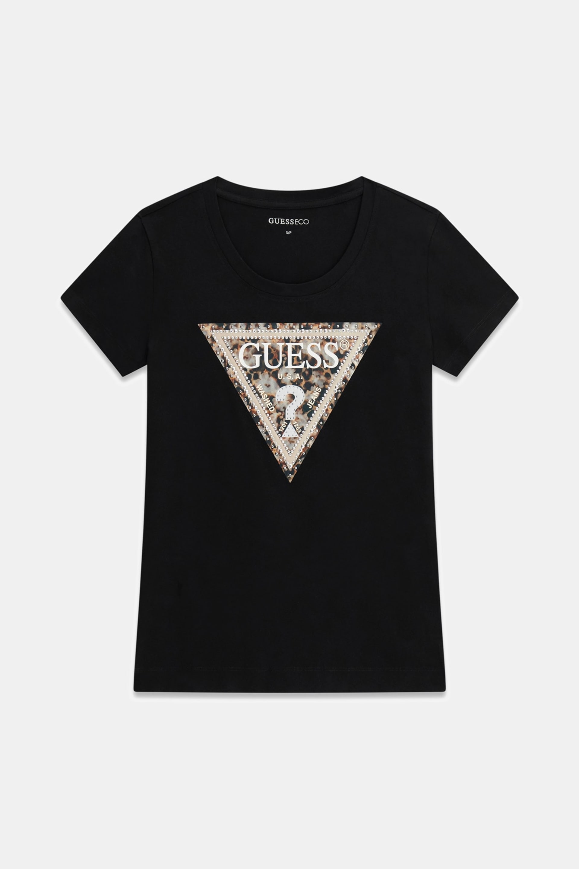 T-shirt LEO Triângulo Preto - Guess  5