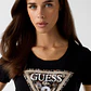 T-shirt LEO Triângulo Preto - Guess  - vignette 2