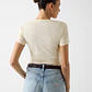 T-shirt LEO Triângulo Creme - Guess  - thumbnail 4