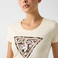 T-shirt LEO Triângulo Creme - Guess  - thumbnail 5