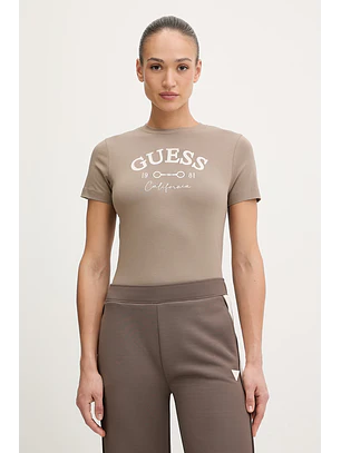 T-shirt BEATRIZ Taupe - Guess 