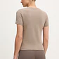 T-shirt BEATRIZ Taupe - Guess  - Miniatura 5