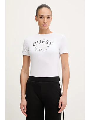 T-shirt BEATRIZ Branco - Guess  