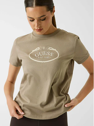 T-shirt ROSALBA Taupe - Guess
