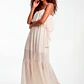 Vestido MISTRAL Comprido Branco - SAHOCO - Thumbnail 1
