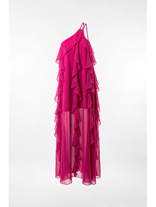 Vestido Comprido SIROCO Rosa - SAHOCO