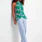 Top com Flores EDEN Verde - SAHOCO  - miniatura 3