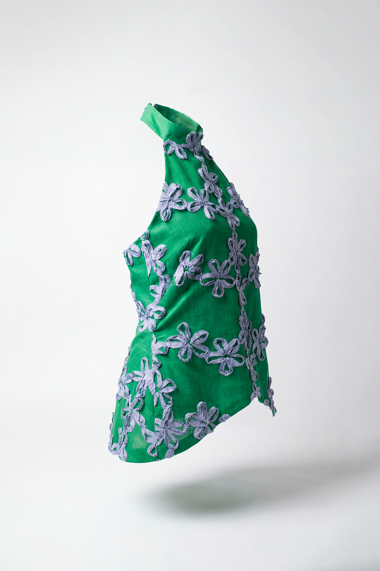 Top com Flores EDEN Verde - SAHOCO  7