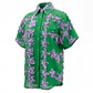 Camisa  com Flores EDEN Verde -  SAHOCO  - miniatura 5