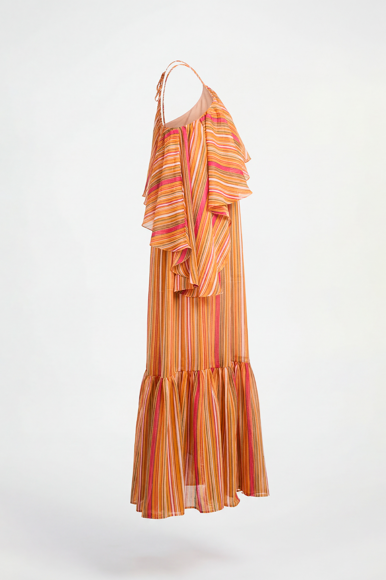 Vestido MISTRAL Comprido Laranja - SAHOCO 5