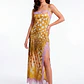 Vestido Monsoon Comprido Bambi Amarelo - SAHOCO - COPIE - vignette 1
