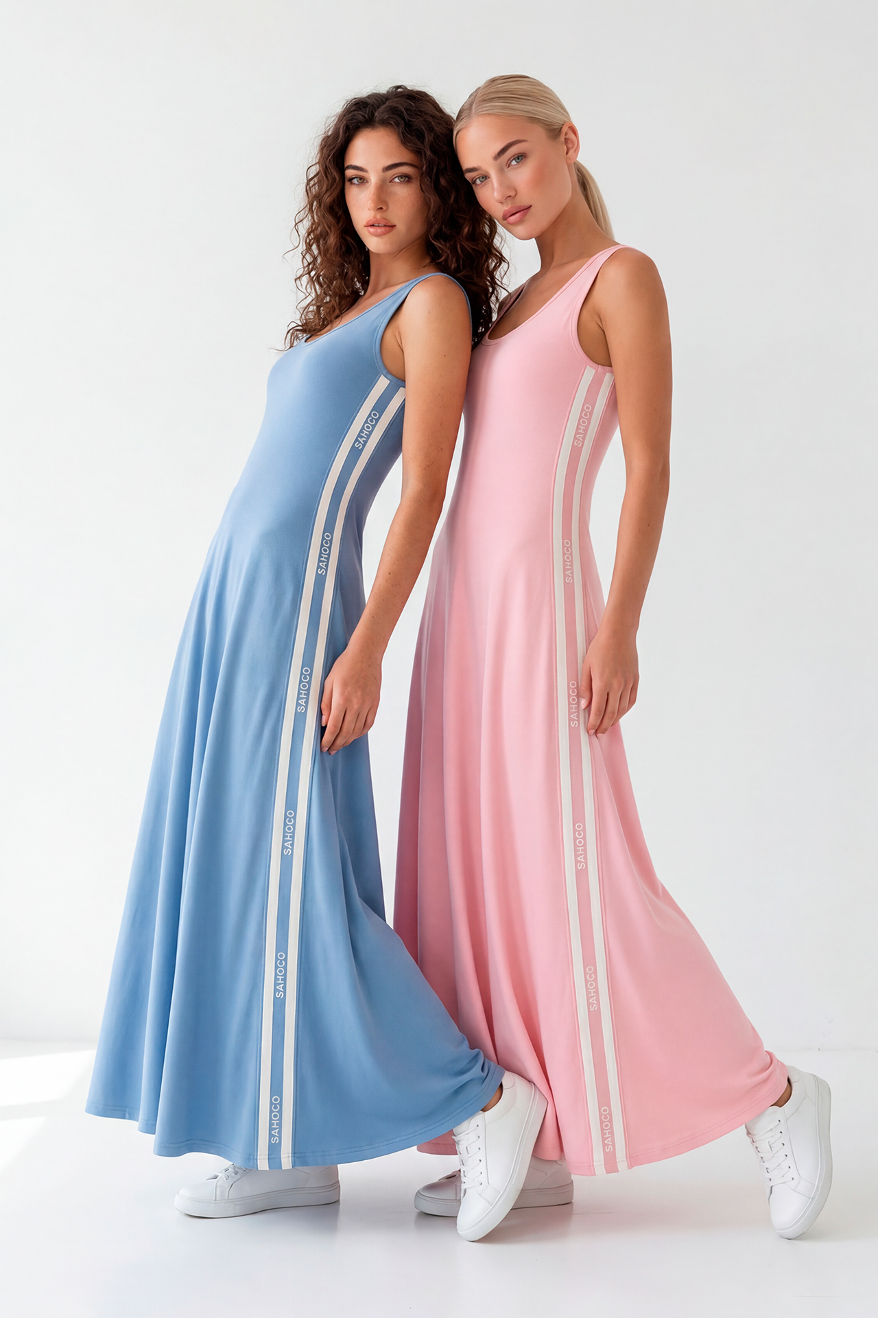 Vestido Comprido RIDGE Azul - SAHOCO  2
