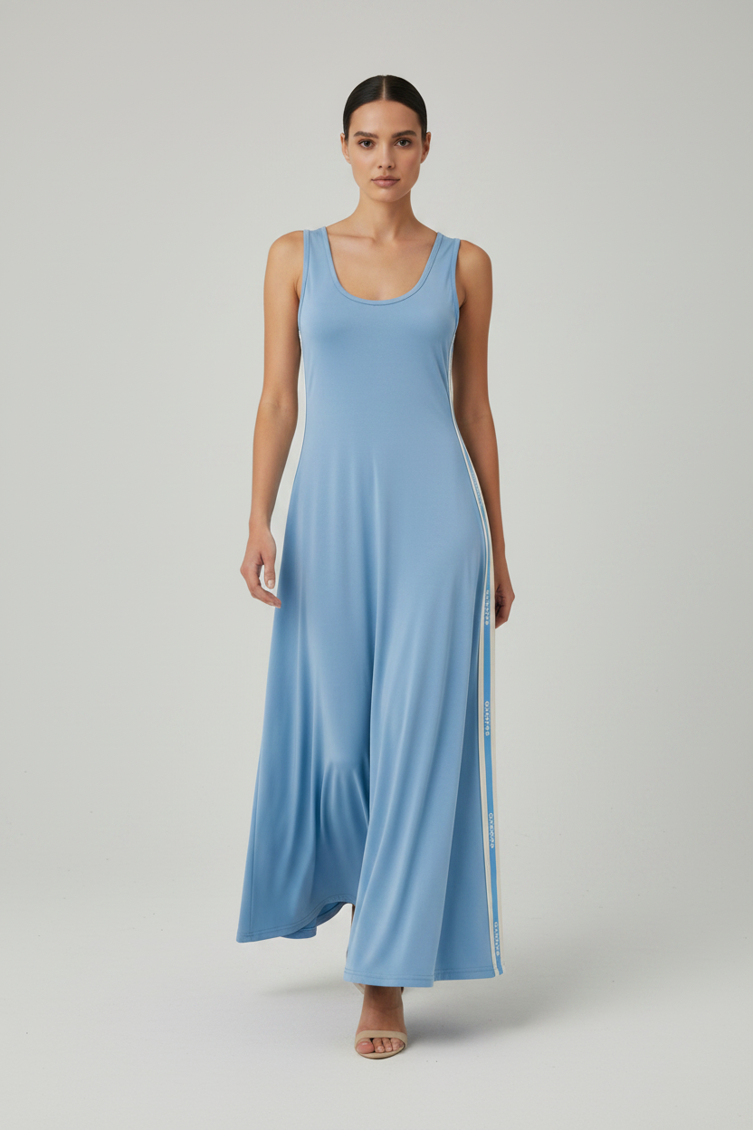 Vestido Comprido RIDGE Azul - SAHOCO  1