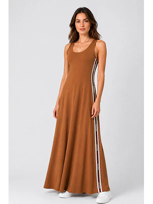 Vestido Comprido RIDGE Castanho - SAHOCO