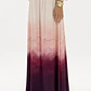 Saia Comprida WINE STAIN Bordeaux - Lança Perfume  - Thumbnail 1