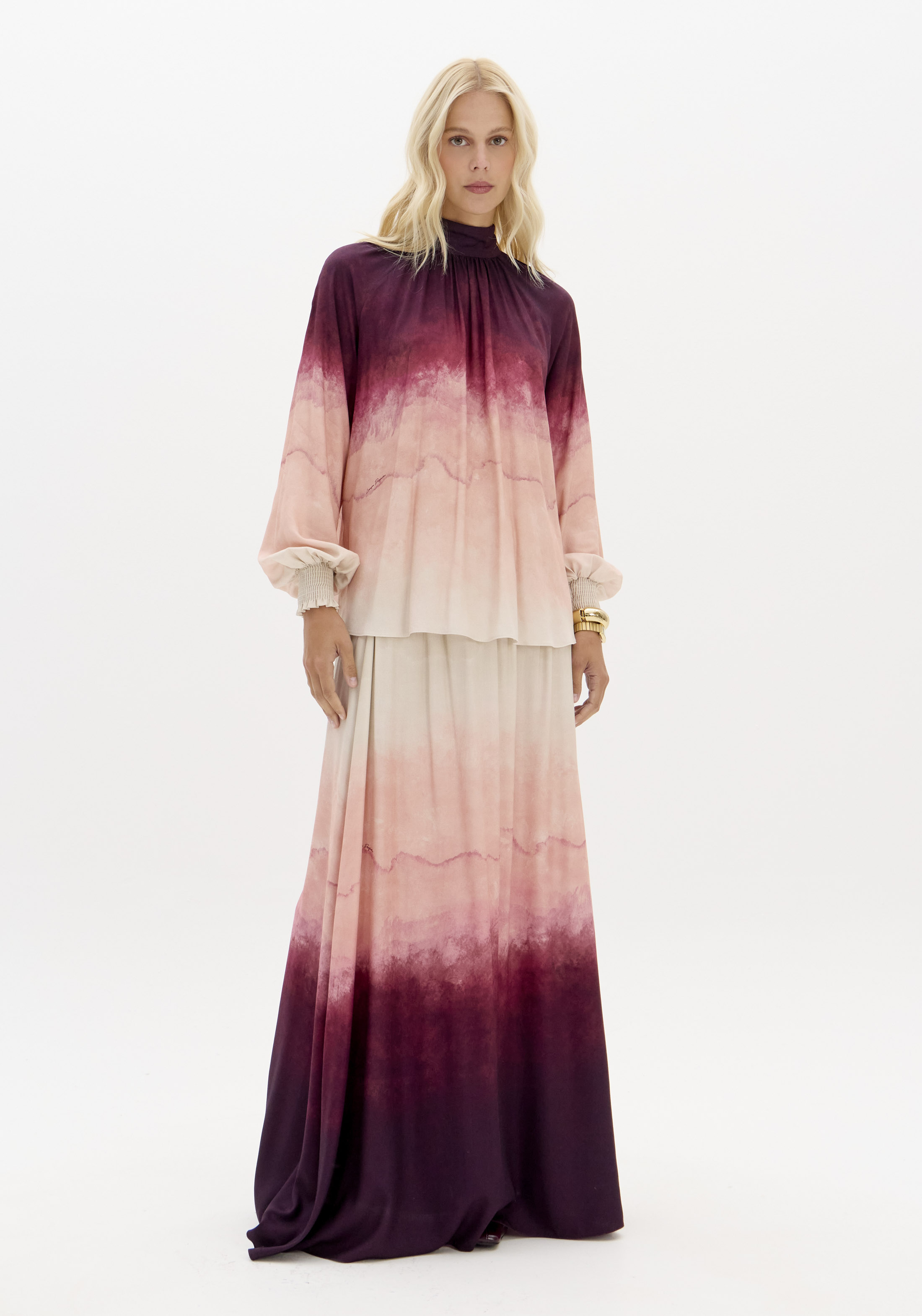 Blusa WINE STAIN Bordeaux - Lança Perfume  2