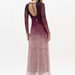 Vestido Comprido WINE STAIN Bordeaux - Lança Perfume - Thumbnail 2