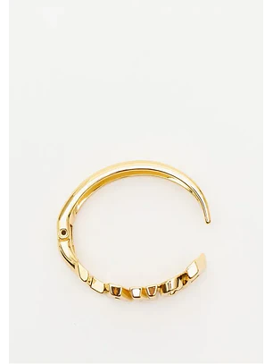 Pulseira Lettering Dourado - Lança Perfume